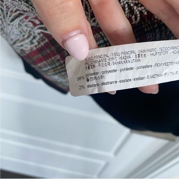 ZARA || Tartan print dress - Picture 3 of 8